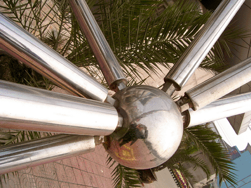 衡阳不锈钢螺栓球网架